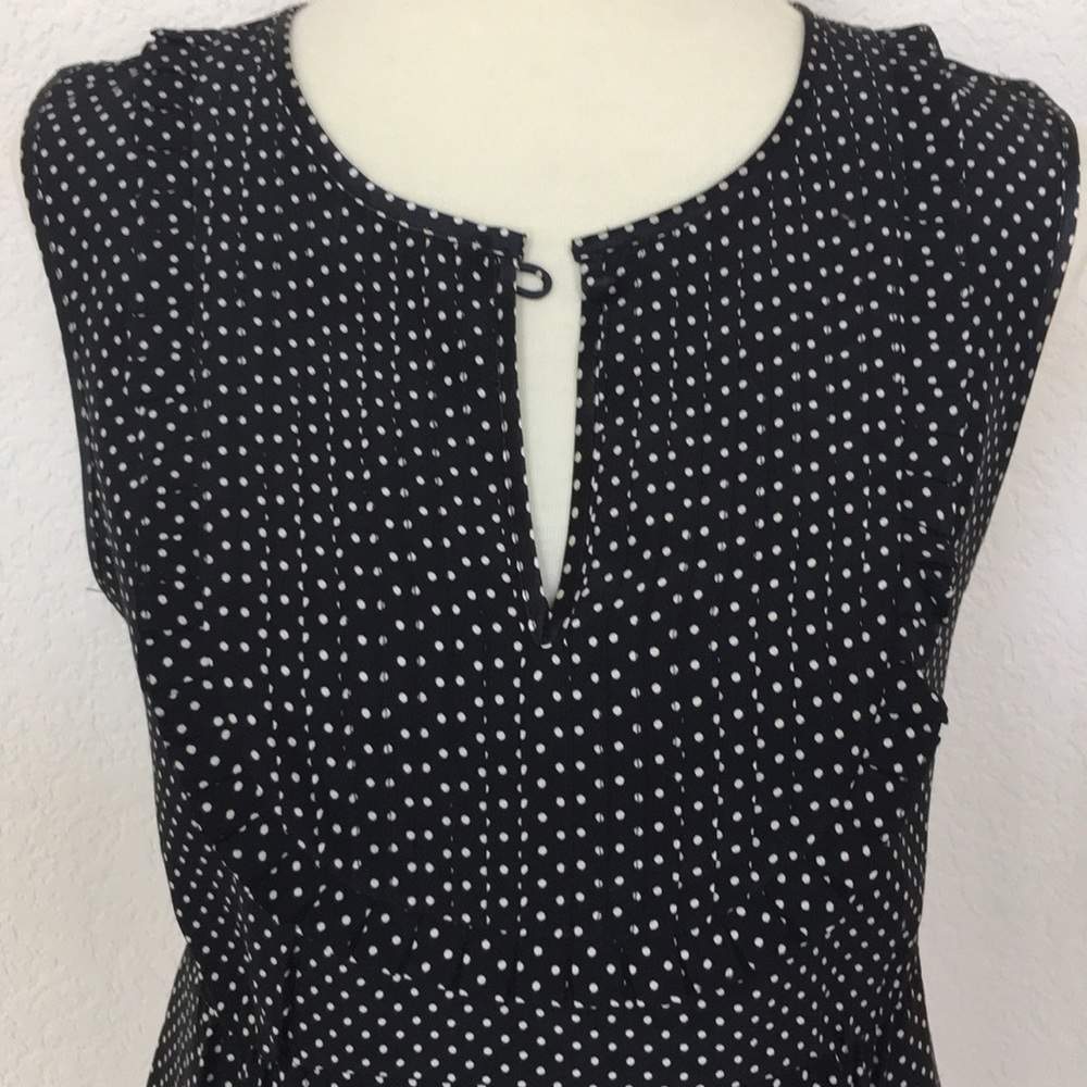 J Crew sleeveless silk top sz 0